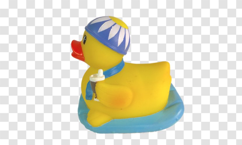 Duck Figurine - Yellow Transparent PNG