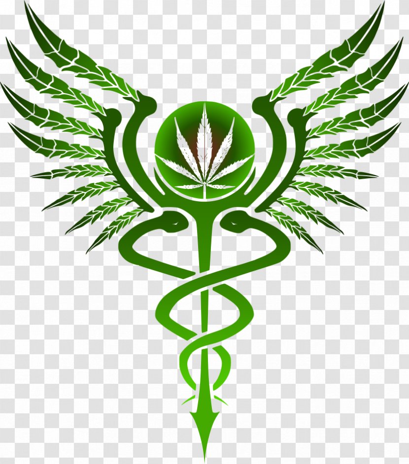Medical Cannabis Staff Of Hermes Cannabidiol Smoking - Plant Stem Transparent PNG