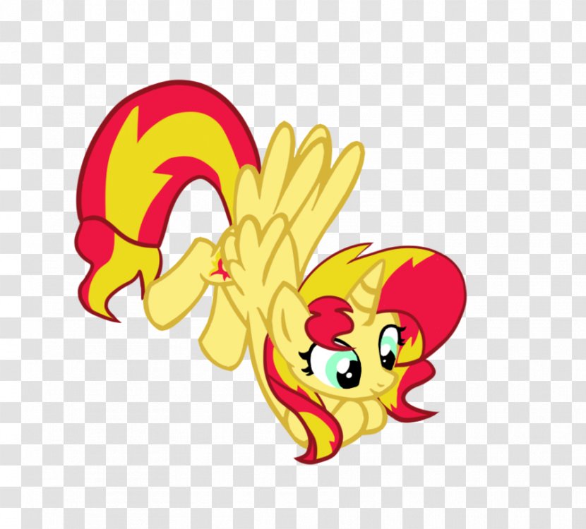Sunset Shimmer My Little Pony Twilight Sparkle Winged Unicorn - Heart - Red Transparent PNG