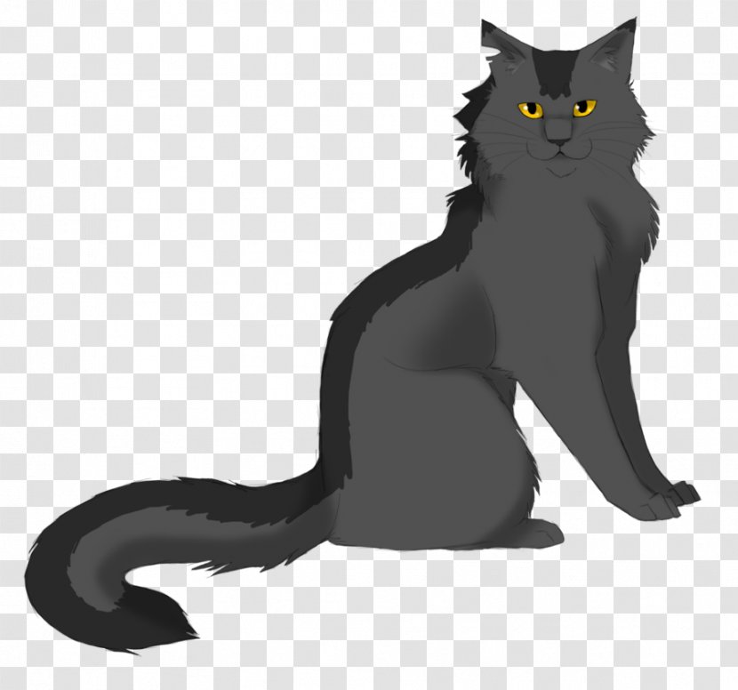 Kitten Domestic Short-haired Cat Graystripe Warriors - Black Transparent PNG