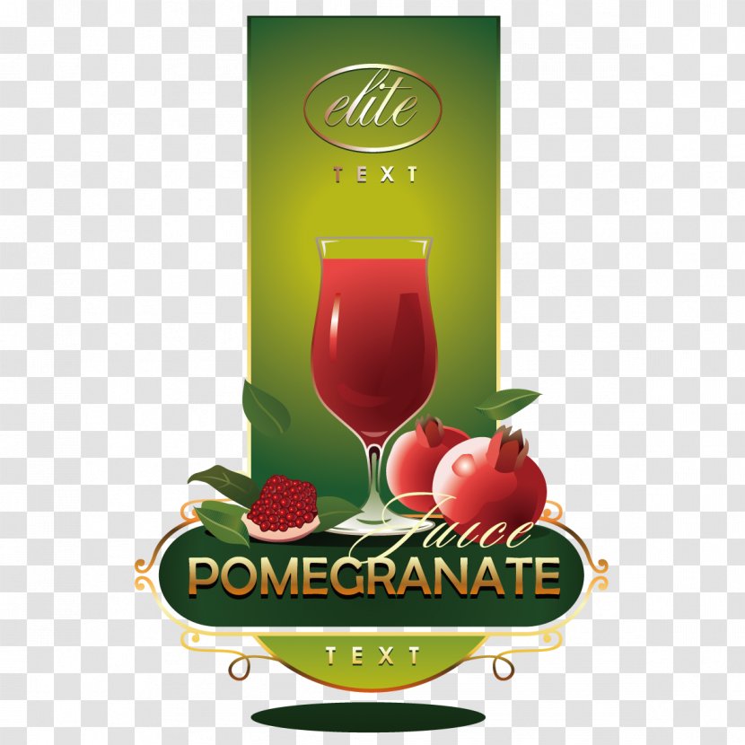 Pomegranate Juice Wine Drink Transparent PNG