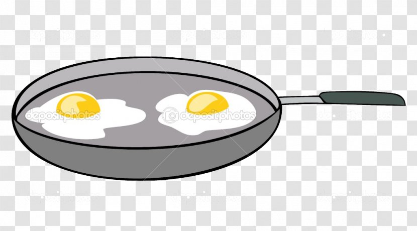 Frying Pan Egg Cookware Tableware - Cartoon Transparent PNG