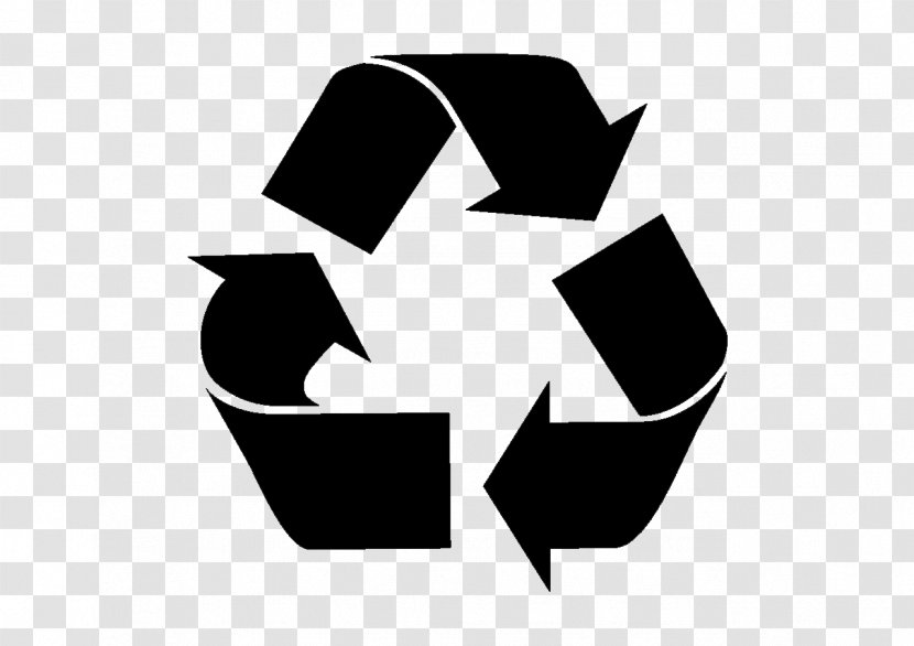 Recycling Symbol Stencil Paper Waste - Text Transparent PNG