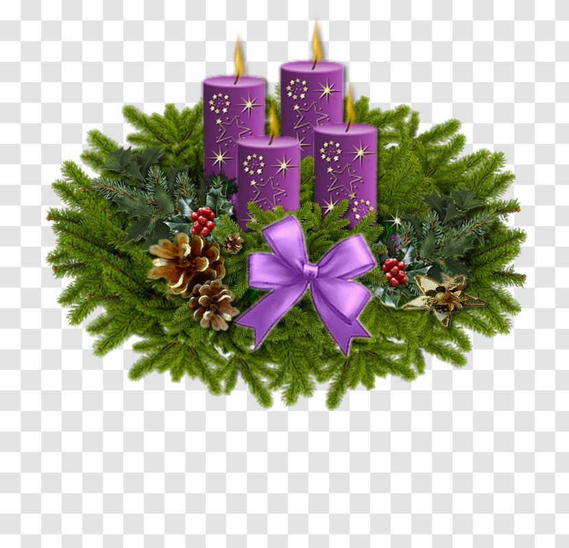 Christmas Ornament Wish Advent Wreath - Pine Family Transparent PNG