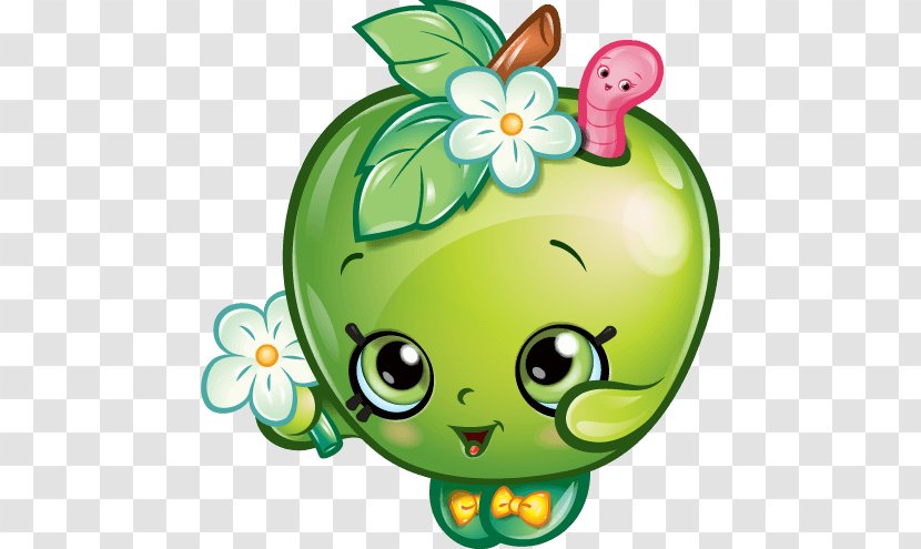 Shopkins Apple Cupcake Moose Toys Frosting & Icing - Toy Transparent PNG