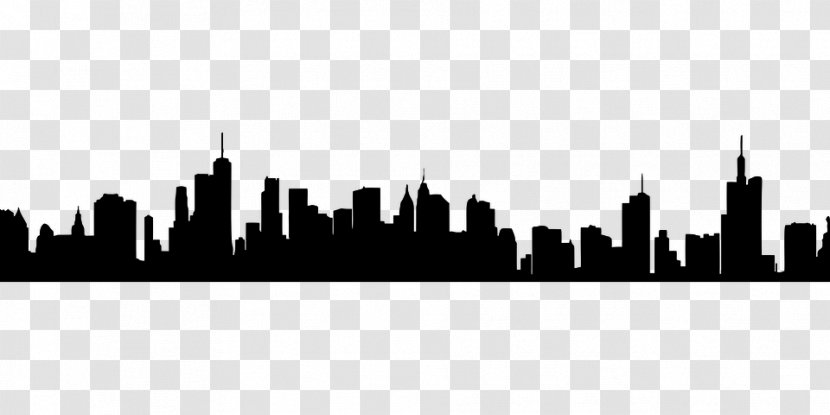Skyline Clip Art New York Vector Graphics - Architecture - City Silhouette Svg Transparent PNG