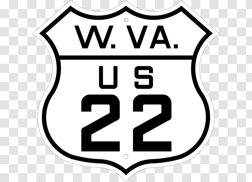 U.S. Route 66 68 101 11 20 - Jersey - Road Transparent PNG
