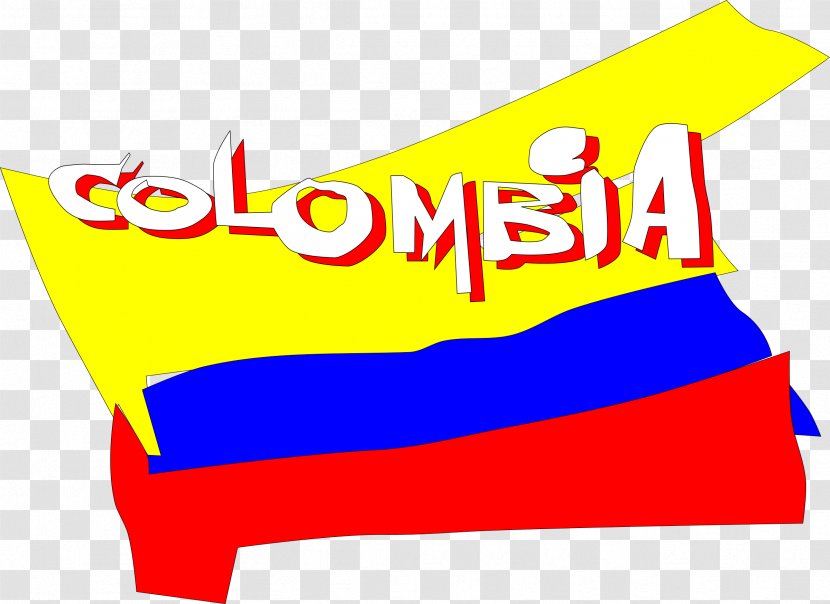 Flag Of Colombia Clip Art - Yellow Transparent PNG