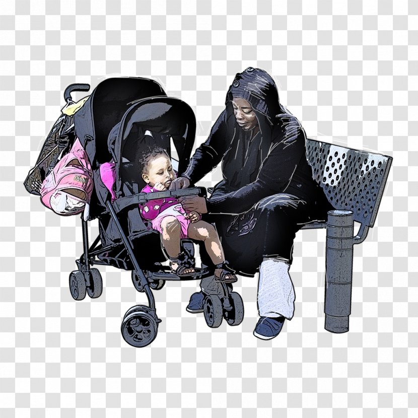 Baby Transport Sitting Wheelchair - Chair Transparent PNG