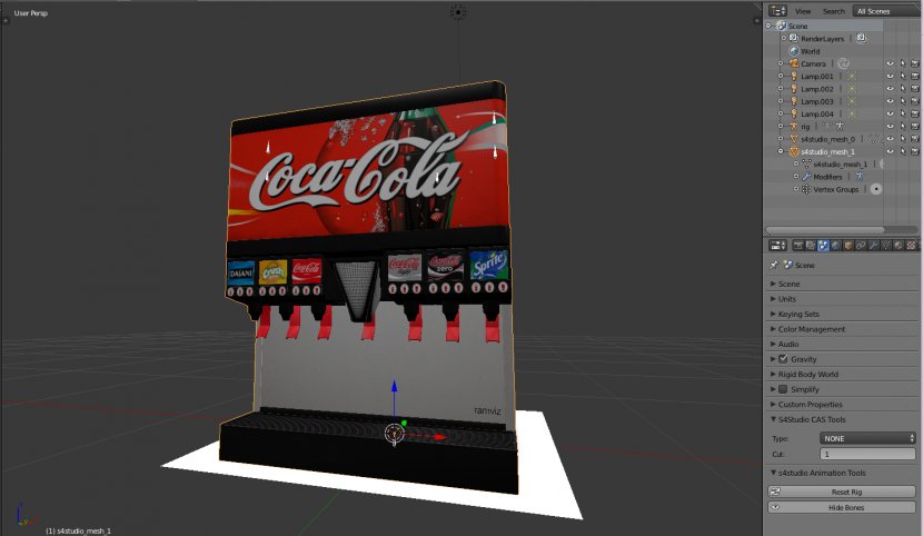 The Sims 4 Coca-Cola Fizzy Drinks Sprite - Soda Fountain - SODA Transparent PNG