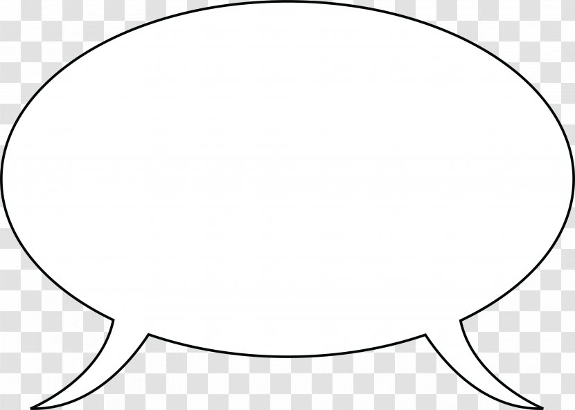 Table Black And White Line Art Monochrome Photography - Dialogue Box Transparent PNG