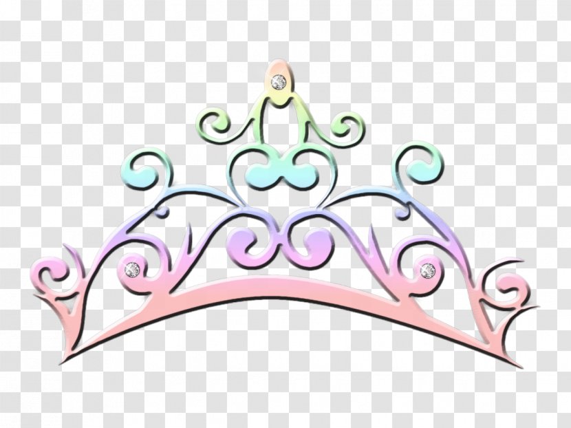 Crown Princess Clip Art - Pink - PRINCESS CROWN Transparent PNG