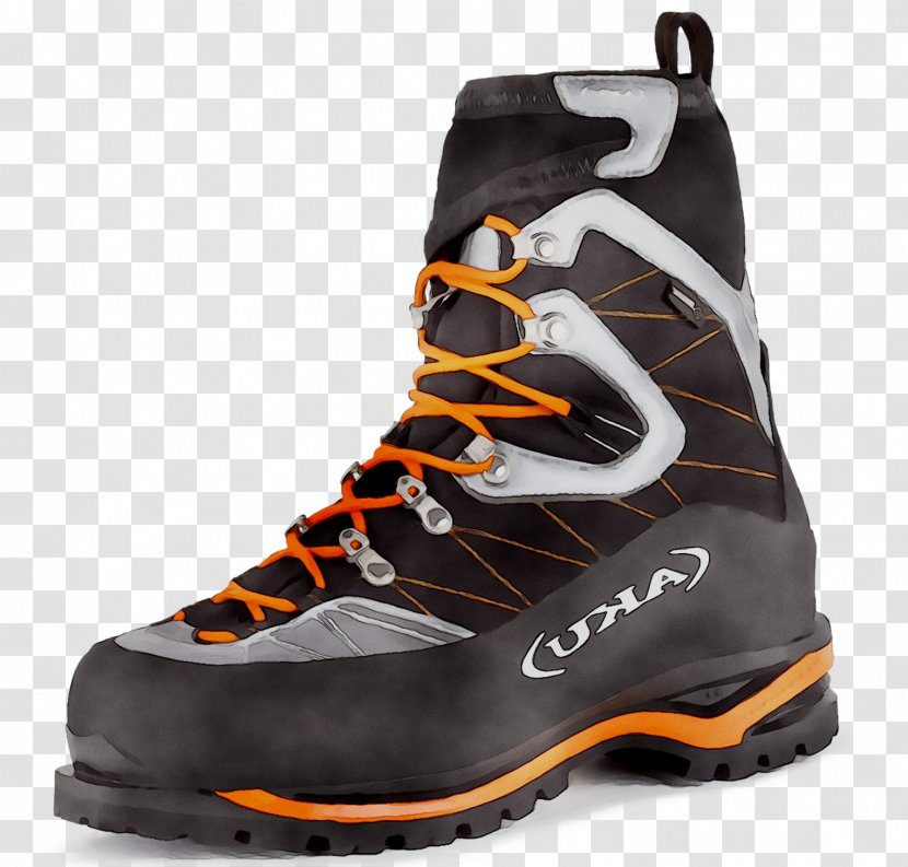 Shoe Hiking Boot Walking - Orange - Sportswear Transparent PNG
