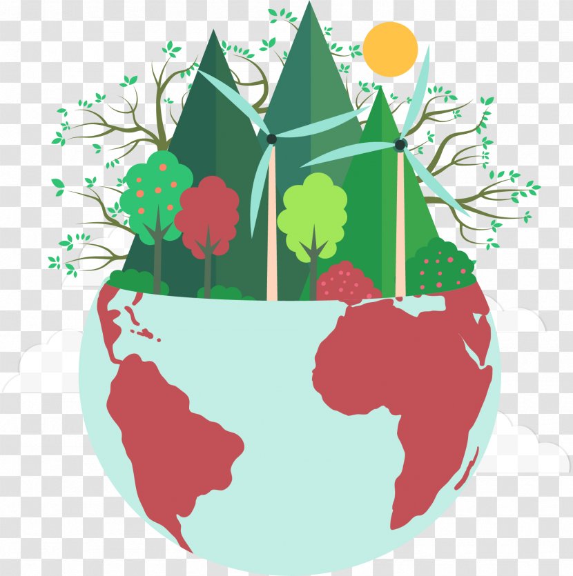Earth Sustainability Environmentally Friendly Ecology - Fictional Character - Vector Painted Green Transparent PNG