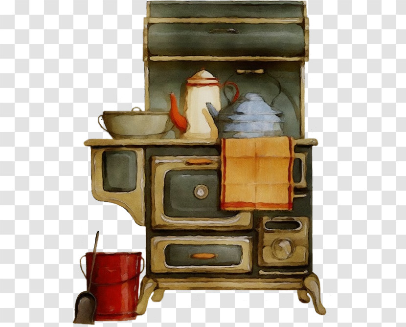 Wood-burning Stove Furniture Cooker Hearth Shelf Transparent PNG