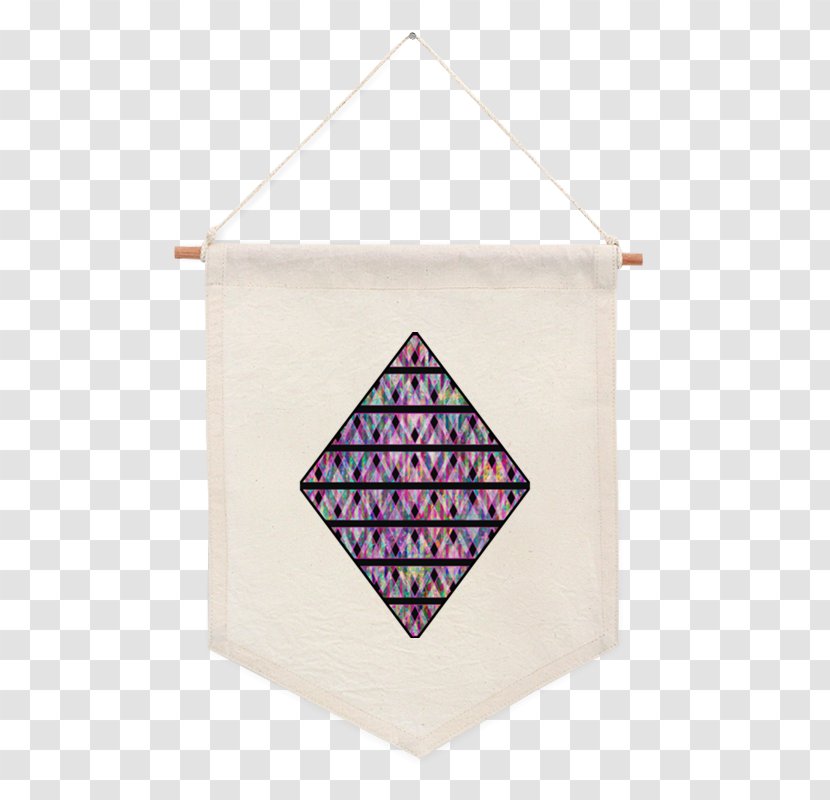 Triangle Purple - Irregular Geometric Banner Background Transparent PNG