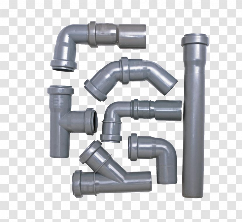 Pipe Plastic Steel Cylinder - Fittings Transparent PNG