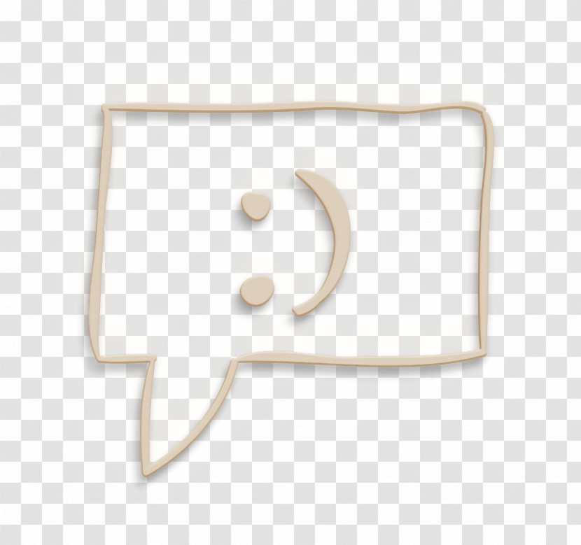 Smile Icon Social Media Hand Drawn Icon Interface Icon Transparent PNG