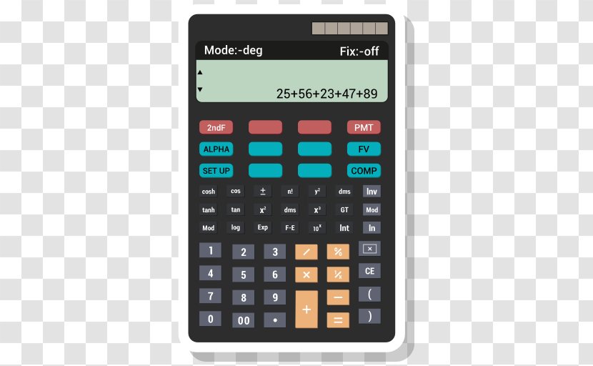 Calculator Calculation Adding Machine - Office Supplies Transparent PNG