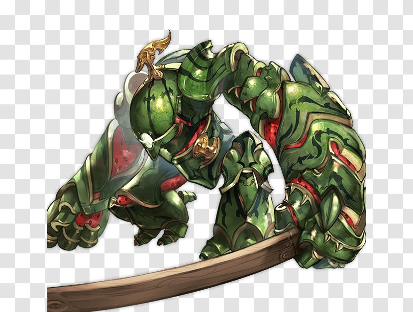 Granblue Fantasy Watermelon Suica GameWith Character - Reptile Transparent PNG