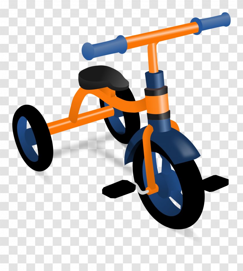 Motorized Tricycle Clip Art - Bicycle Accessory - Rocket Clipart Transparent PNG