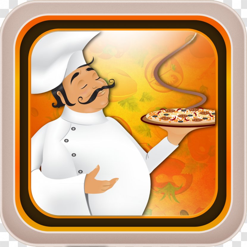 Indian Cuisine Pizza Chef Cooking Clip Art - Thumb - Oven Cartoon Transparent PNG