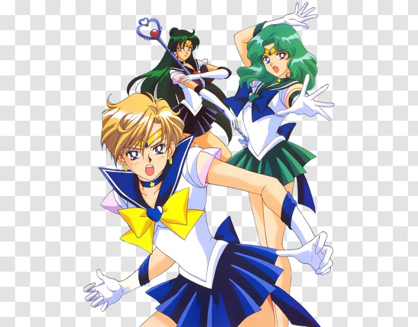 Sailor Pluto Moon Uranus Neptune Saturn - Heart Transparent PNG