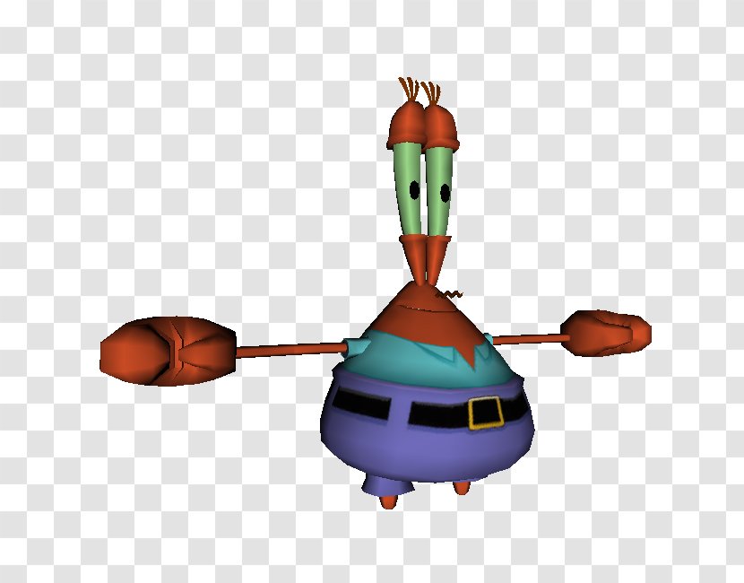 Mr. Krabs SpongeBob SquarePants: Plankton's Robotic Revenge Plankton And Karen Wii Squidward Tentacles - Spongebob Squarepants Transparent PNG