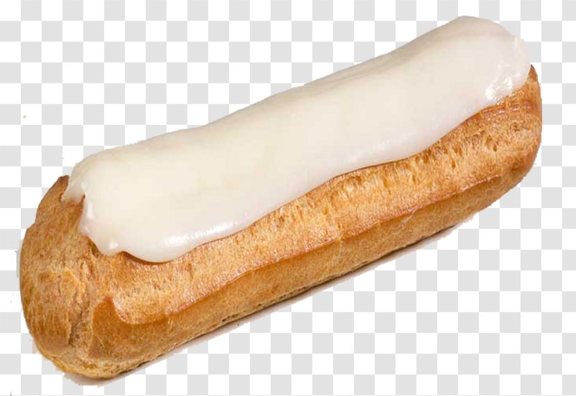 Éclair Bockwurst Vanilla Food Pastry - Distribution Transparent PNG