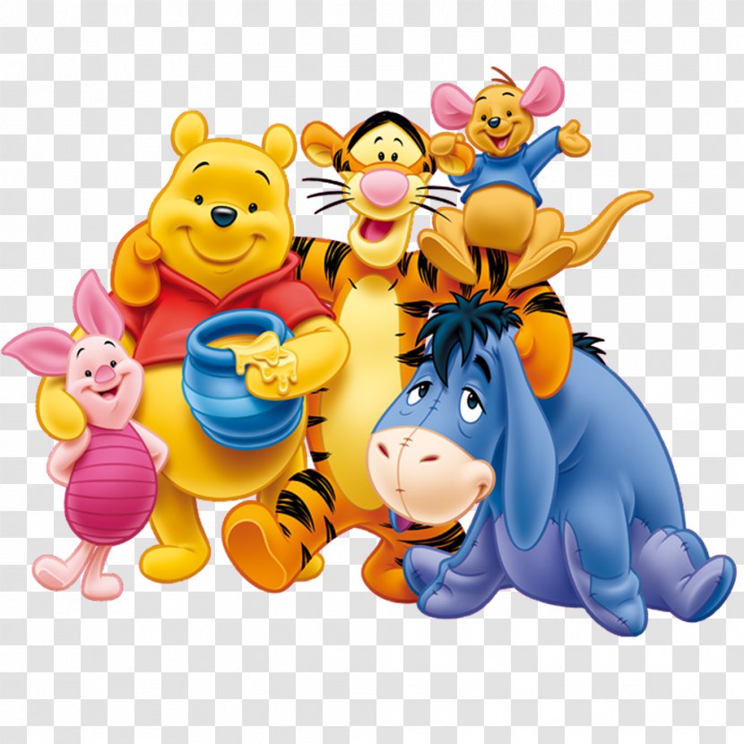 Winnie-the-Pooh Eeyore Christopher Robin Roo Tigger - Piglet - Multifunction Transparent PNG