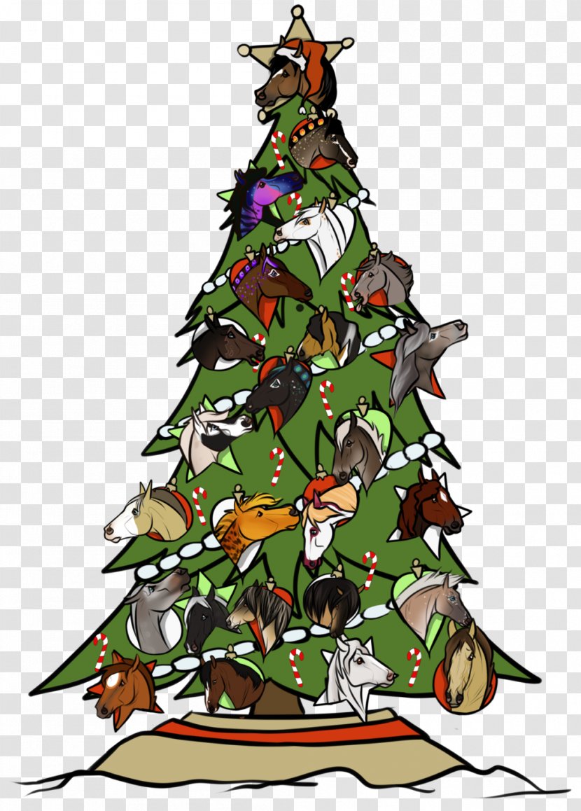 Christmas Tree Spruce Fir Ornament - Character - Advent Calendar Transparent PNG