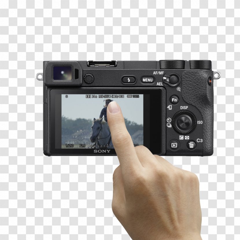 Sony α7 II α6000 Canon EOS M5 Mirrorless Interchangeable-lens Camera - Electronics Transparent PNG