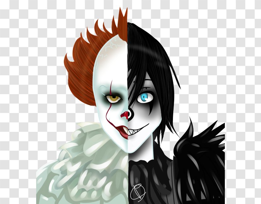 It Laughing Jack Drawing DeviantArt - Heart - Pennywise Transparent PNG
