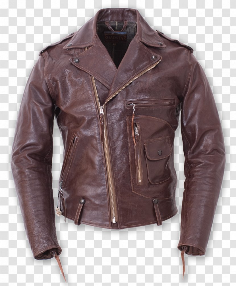 Leather Jacket Flight A-2 Clothing - Levis Transparent PNG