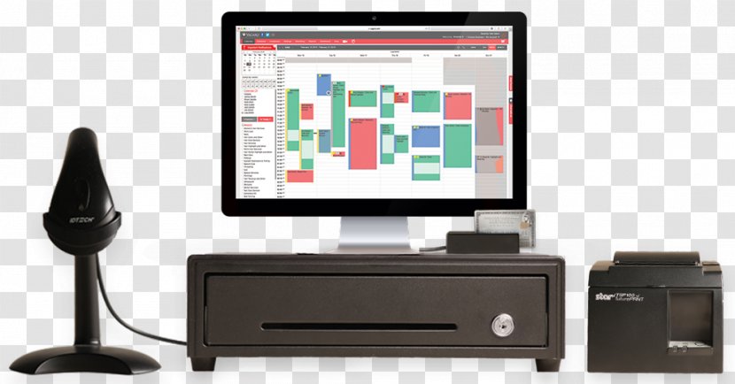 Point Of Sale Computer Software Poster Display Device - Electronic Transparent PNG