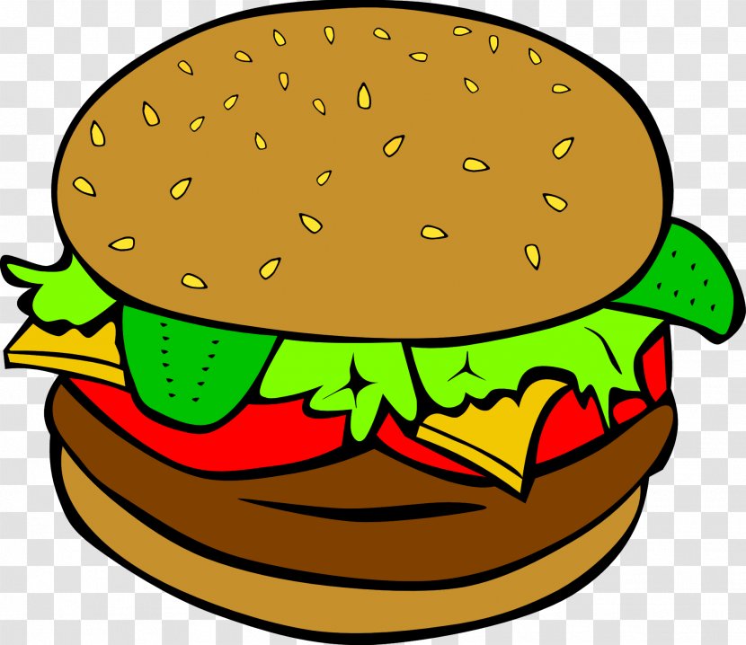 McDonald's Hamburger Cheeseburger Clip Art - Fast Food - Details Cliparts Transparent PNG