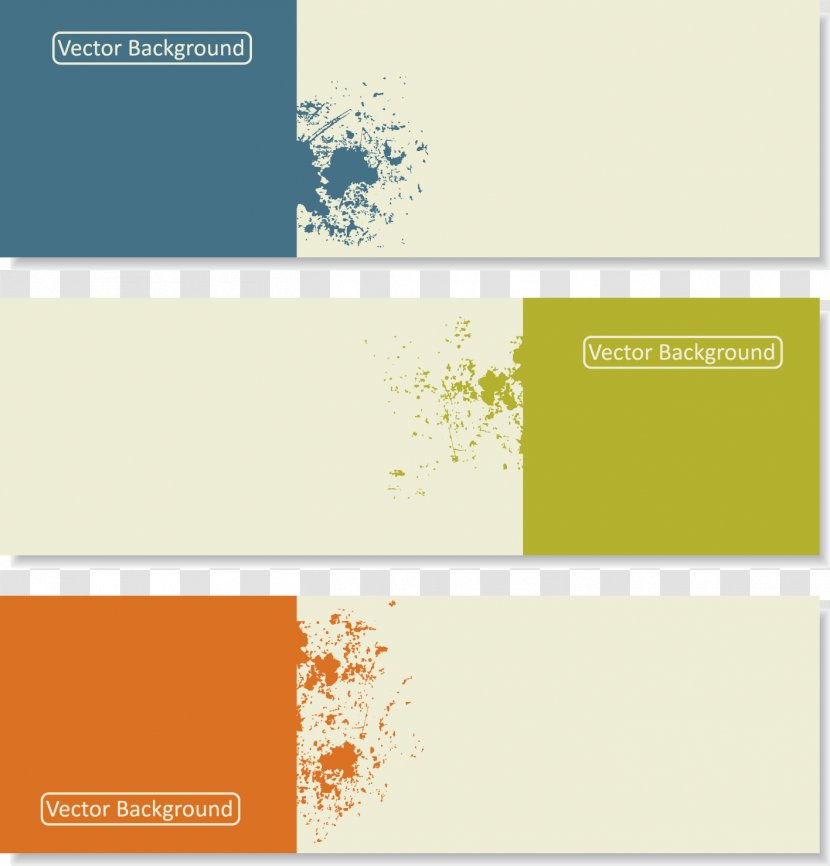 Banner Euclidean Vector Illustration - Rectangle - Material Transparent PNG