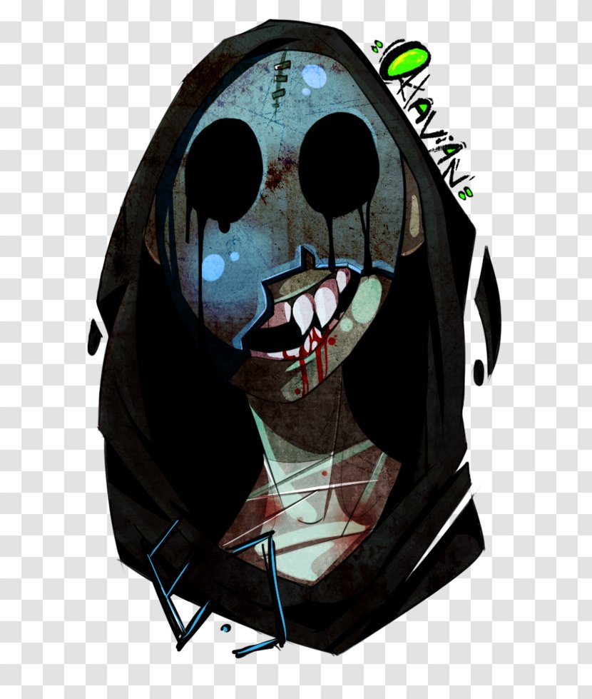 Creepypasta Slenderman Laughing Jack Rake - Fan Art - Eyeless Transparent PNG