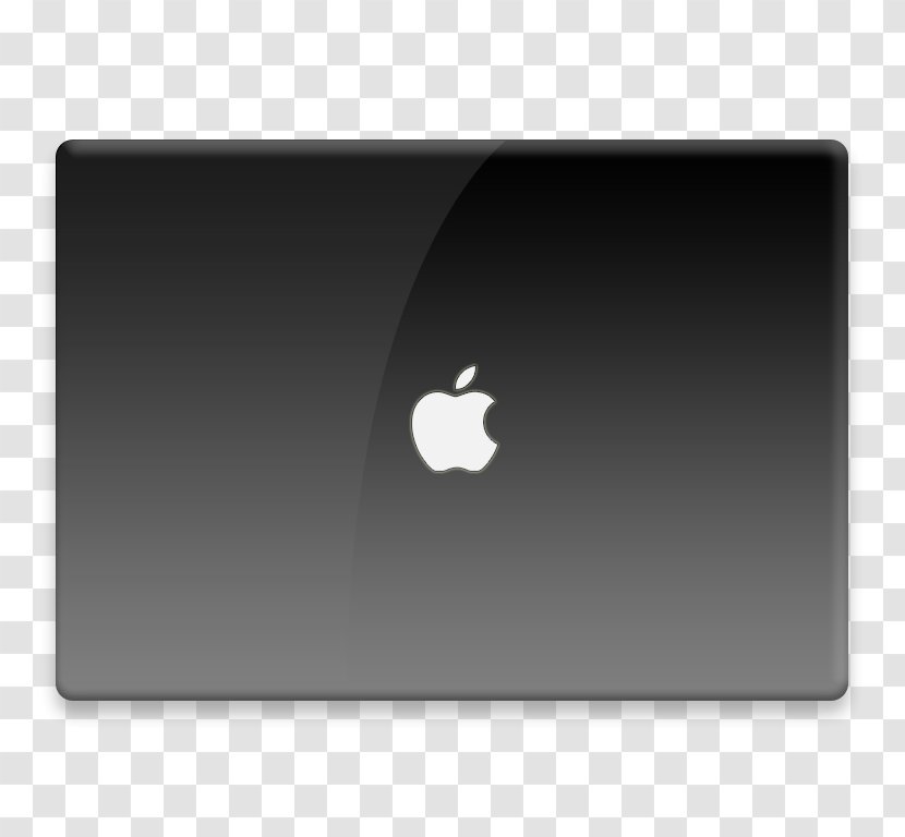 Rectangle Apple - Black - Design Transparent PNG