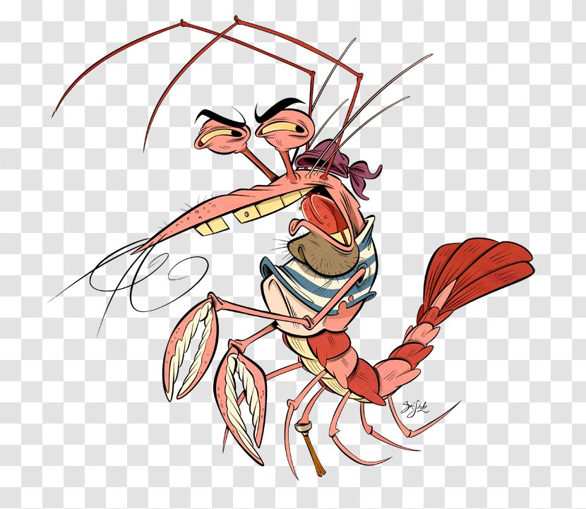 Jacques Golden Bee Shrimp Caridea Fish - Frame - Cartoon Transparent PNG