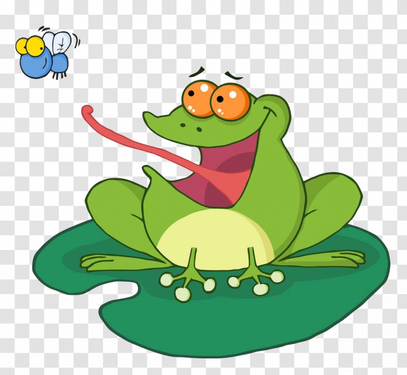 Frog Cartoon Royalty-free Clip Art - Lovely Frogs Transparent PNG