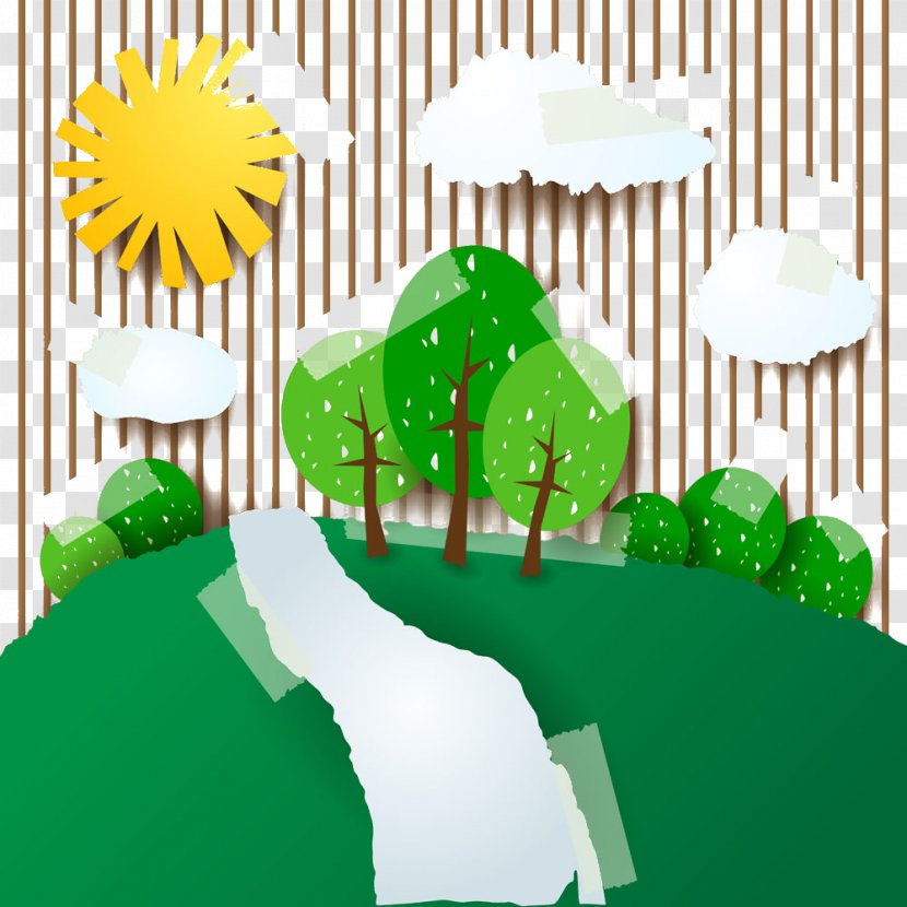Royalty-free Euclidean Vector Illustration - Grass - Creative Forest Transparent PNG