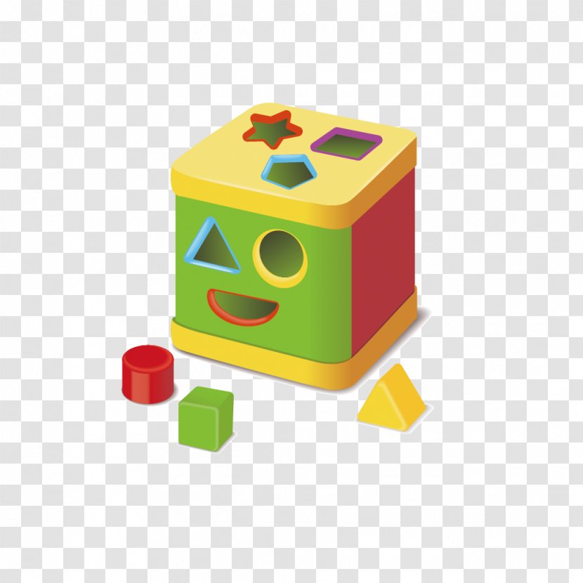 Toy Child Icon - Yellow - Building Blocks Transparent PNG
