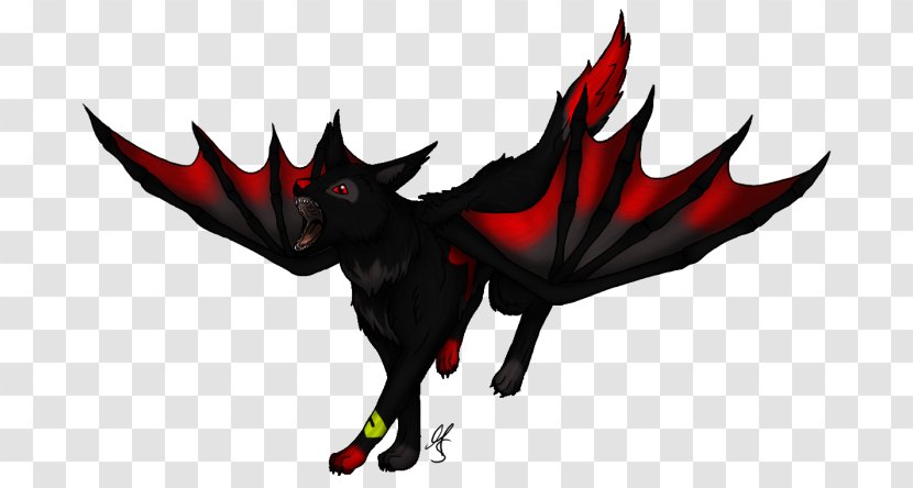 Dog Black Wolf Red Fox Drawing - Demon Transparent PNG