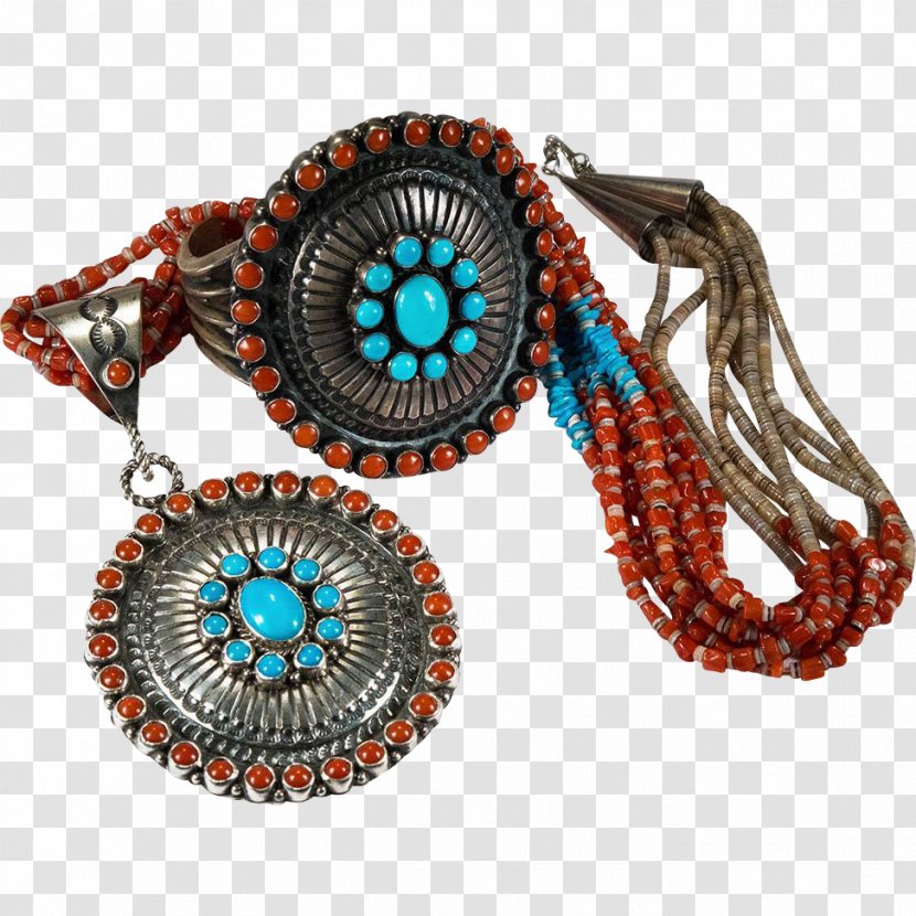 Turquoise Native American Jewelry Charms & Pendants Navajo Necklace - Silver Transparent PNG