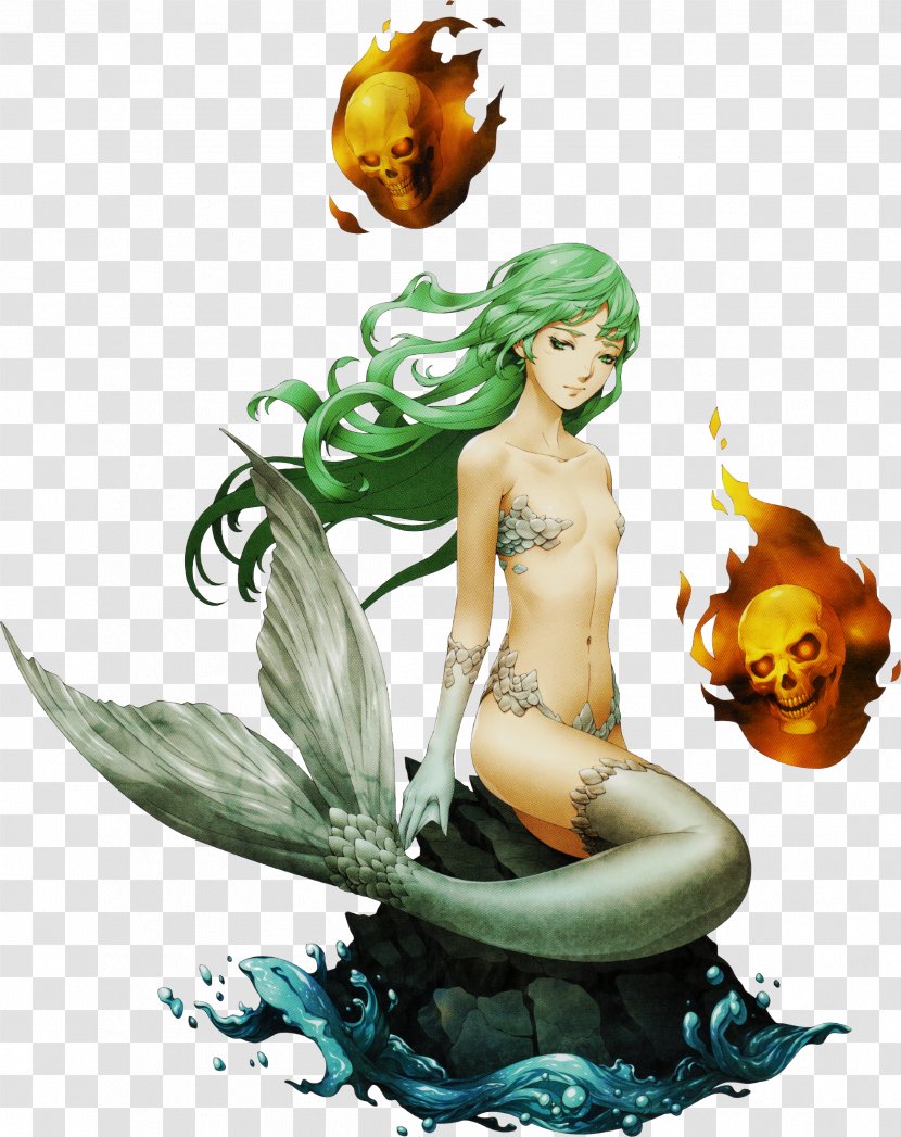 Shin Megami Tensei IV: Apocalypse Tensei: Devil Summoner Survivor - Mermaid Transparent PNG