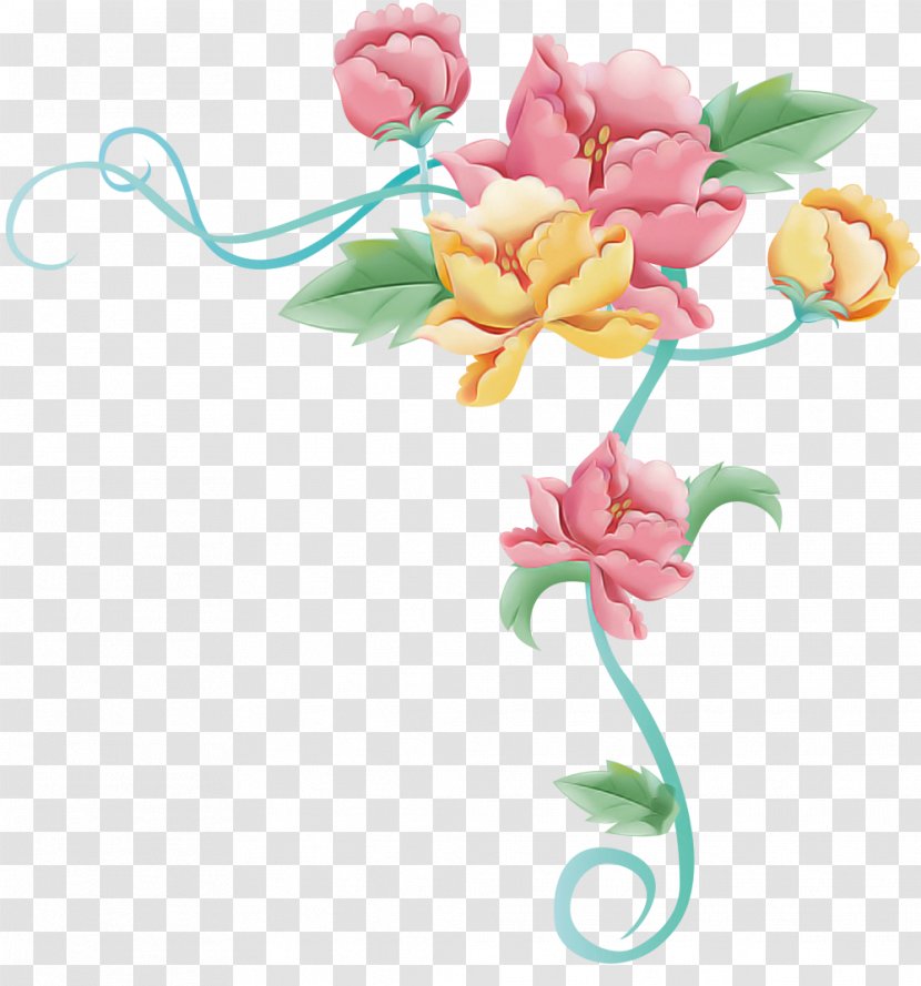 Flower Cut Flowers Pink Plant Clip Art - Petal Pedicel Transparent PNG