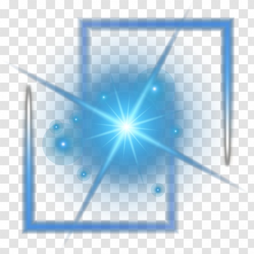 Light Euclidean Vector Computer File - Sky - Cool Blue Material Transparent PNG