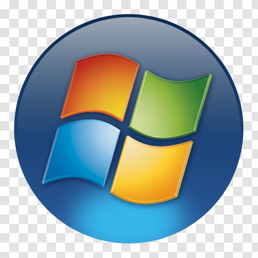 Windows 7 Microsoft Vista XP Icon - Symbol - Transparent Background Transparent PNG