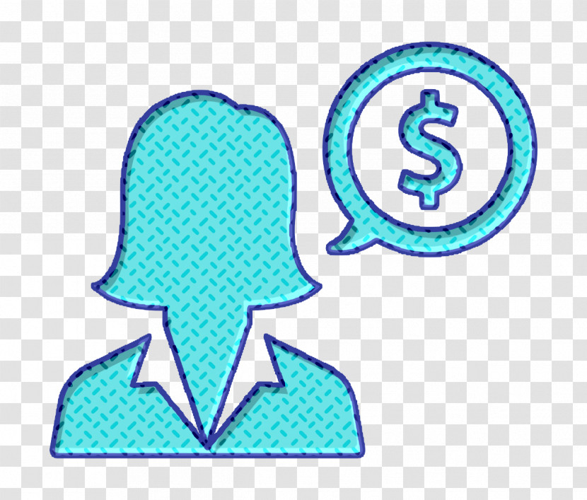 Business Icon People Icon Businesswoman Icon Transparent PNG